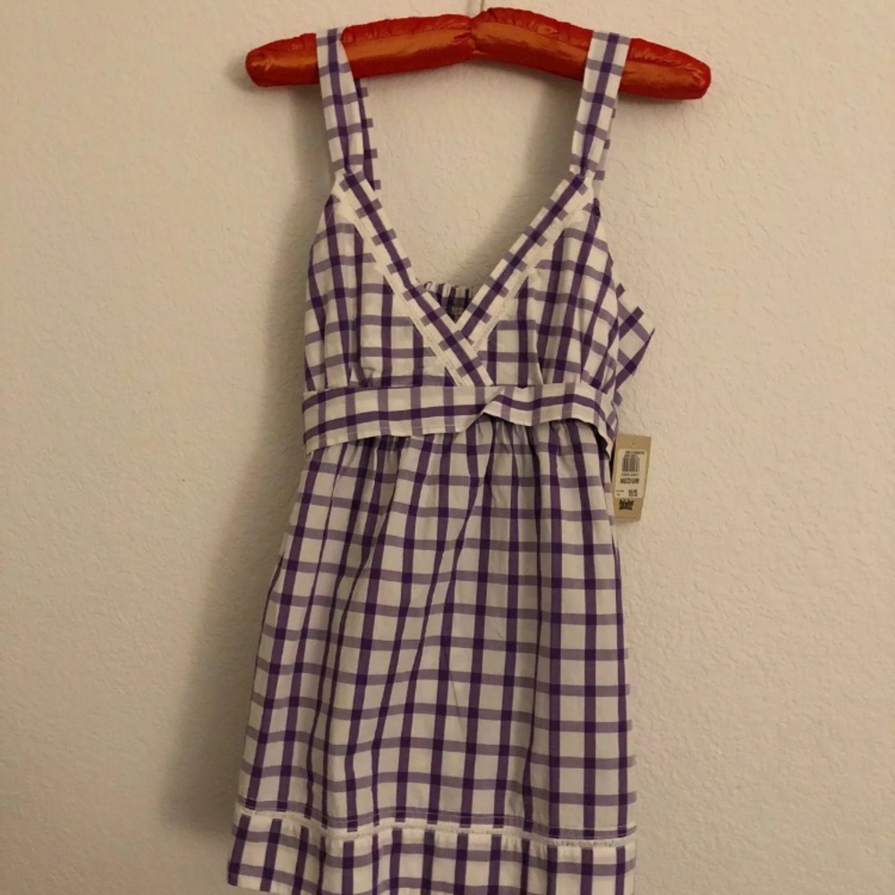 Purple Plaid Levi’s Top